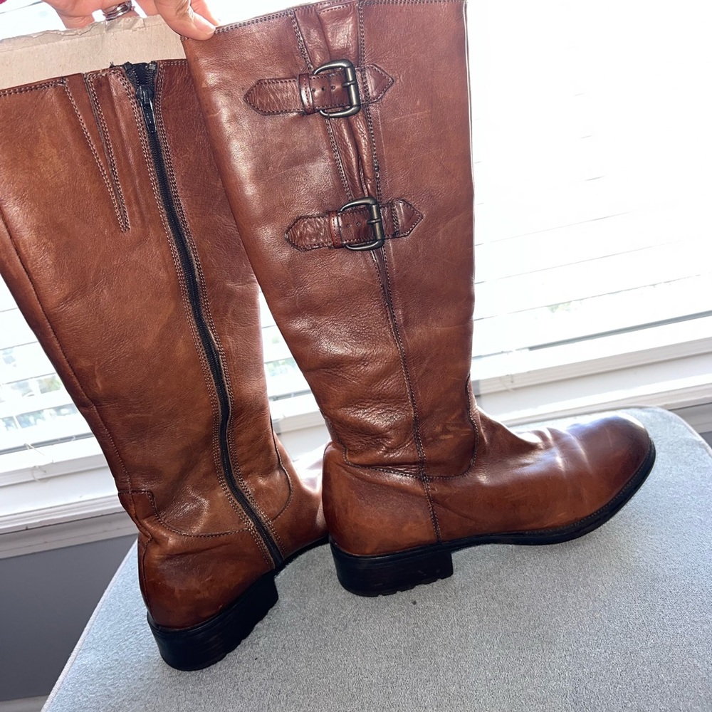 Clark’s Brown Genuine Leather Boots